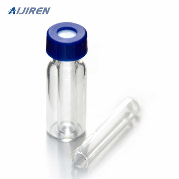 Vial Kit - Clear Glass 2.0ml Silanized Screw Top Wide 